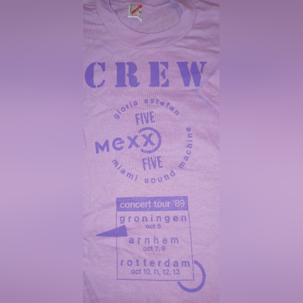 Gloria Estefan Crew Tour T